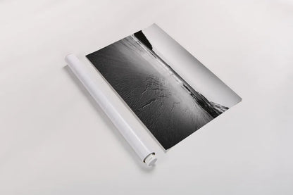 Tide Going Out by Aledanda. shown as a rolled paper print. Available as archival giclee rolled canvas, fine art paper, or poster print. SKU 64382i.