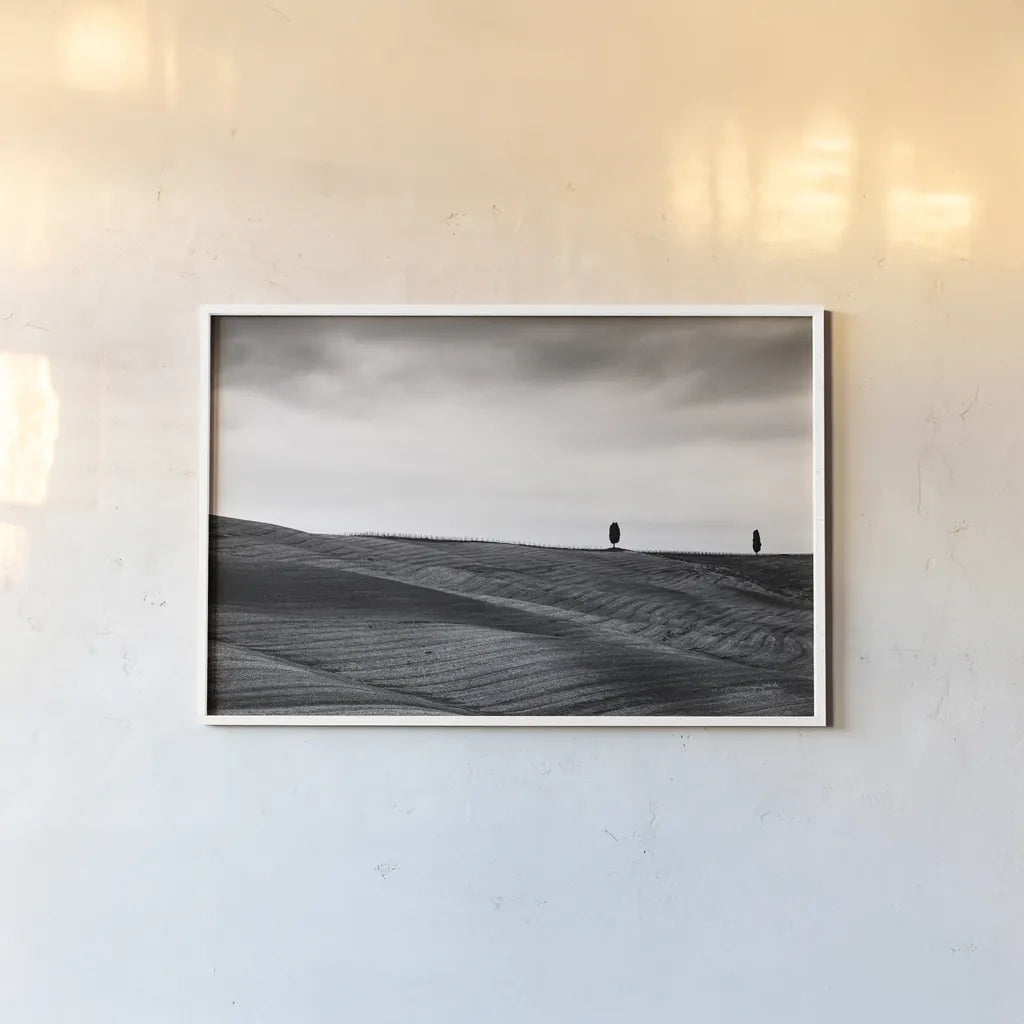 To the Horizon by Aledanda. shown as a paper print in a white frame. Available as a archival giclee rolled canvas, fine art paper, or poster print. SKU 71240i.