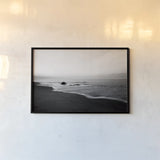 Tranquil Sands by Aledanda. shown as a paper print in a black flame. Available as a archival giclee rolled canvas, fine art paper, or poster print. SKU 64383i.