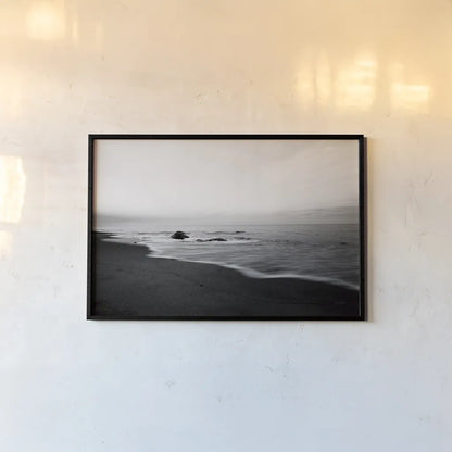 Tranquil Sands by Aledanda. shown as a paper print in a black flame. Available as a archival giclee rolled canvas, fine art paper, or poster print. SKU 64383i.