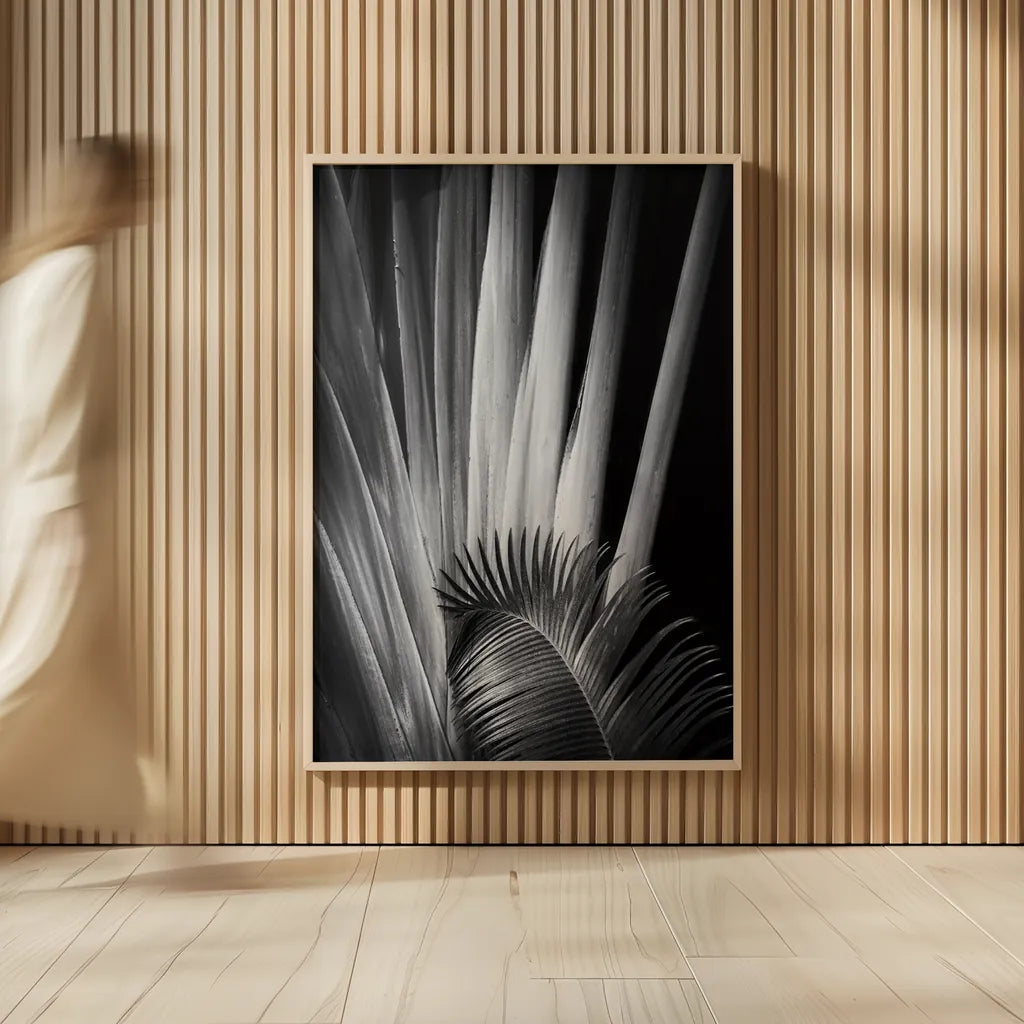Tropical II by Aledanda. shown as over sized large wall art. Available as an archival giclee rolled canvas, fine art paper, or poster print. SKU 55241h.