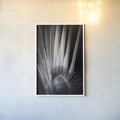 Tropical II by Aledanda. shown as a paper print in a white frame. Available as a archival giclee rolled canvas, fine art paper, or poster print. SKU 55241h.