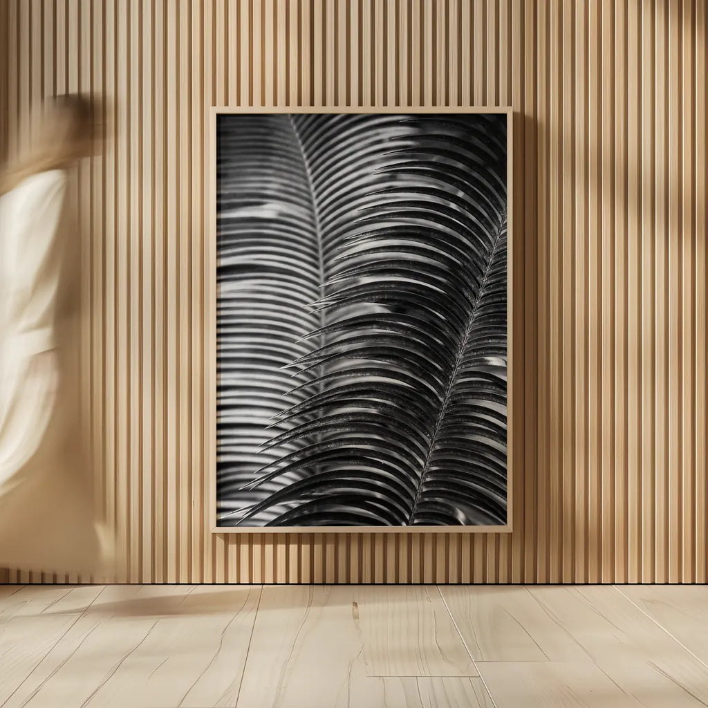 Tropical III by Aledanda. shown as over sized large wall art. Available as an archival giclee rolled canvas, fine art paper, or poster print. SKU 55242h.