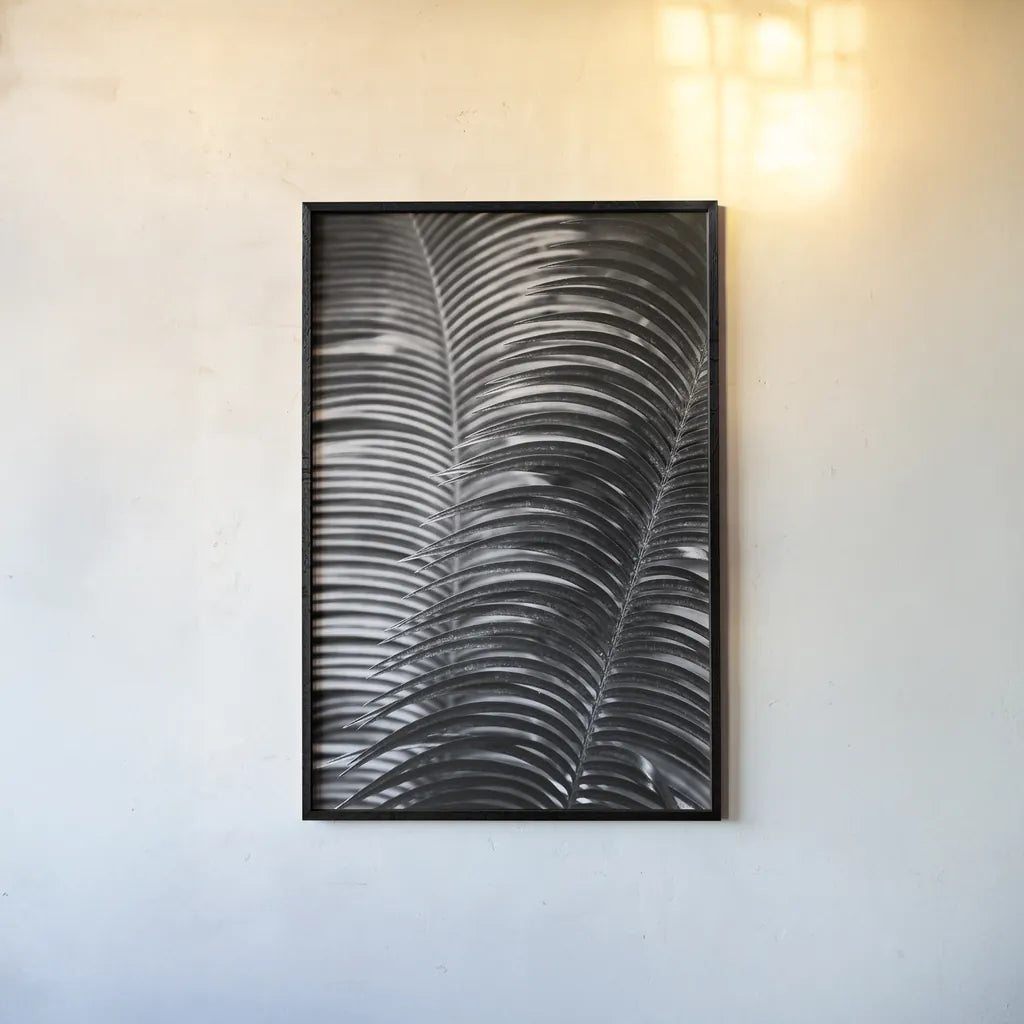 Tropical III by Aledanda. shown as a paper print in a black flame. Available as a archival giclee rolled canvas, fine art paper, or poster print. SKU 55242h.