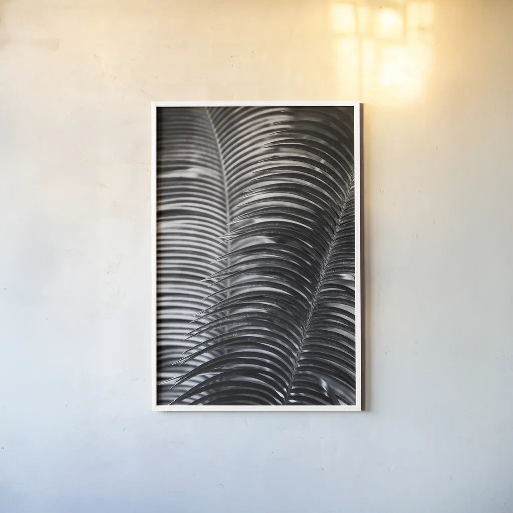 Tropical III by Aledanda. shown as a paper print in a white frame. Available as a archival giclee rolled canvas, fine art paper, or poster print. SKU 55242h.