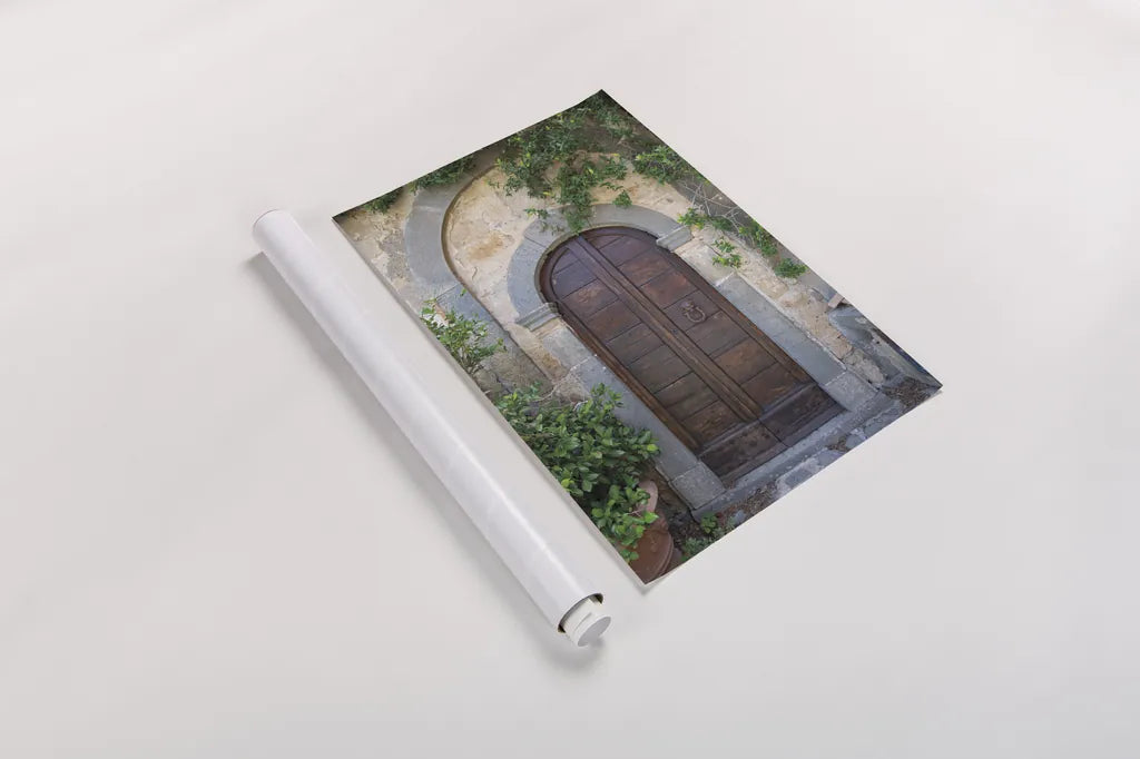 Venice Doorway by Aledanda. shown as a rolled paper print. Available as archival giclee rolled canvas, fine art paper, or poster print. SKU 58391h.