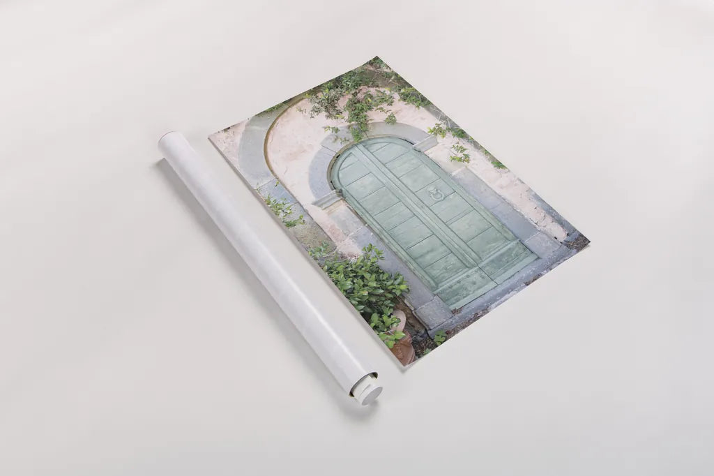 Venice Doorway Light by Aledanda. shown as a rolled paper print. Available as archival giclee rolled canvas, fine art paper, or poster print. SKU 67213h.