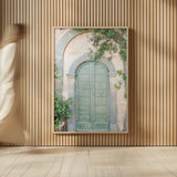 Venice Doorway Light by Aledanda. shown as over sized large wall art. Available as an archival giclee rolled canvas, fine art paper, or poster print. SKU 67213h.