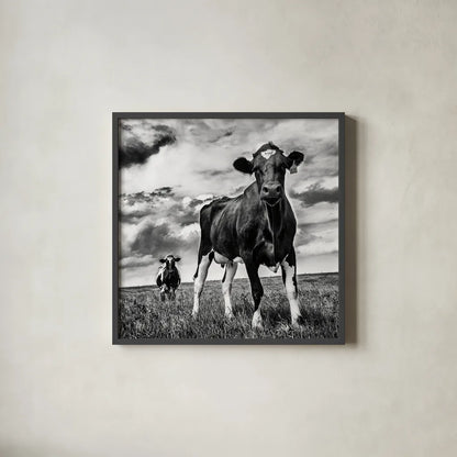 Waiting BW Crop by Aledanda. Shown in a sleek black glass frame for a contemporary gallery look. Available as an archival giclee rolled canvas, fine art paper, or poster print. SKU 38312a.
