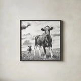 Waiting BW Light Crop by Aledanda. Shown in a sleek black glass frame for a contemporary gallery look. Available as an archival giclee rolled canvas, fine art paper, or poster print. SKU 41192a.