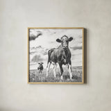 Waiting BW Light Crop by Aledanda. Shown in a natural wood glass frame for a timeless modern aesthetic. Available as an archival giclee rolled canvas, fine art paper, or poster print. SKU 41192a.