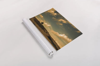What Beautiful Clouds by Aledanda. shown as a rolled paper print. Available as archival giclee rolled canvas, fine art paper, or poster print. SKU 38325i.