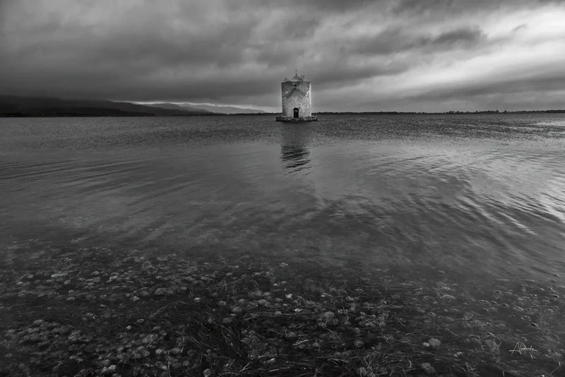 Windmill Island by Aledanda. SKU 75866i. Archival Giclee Fine art print for wall decor.