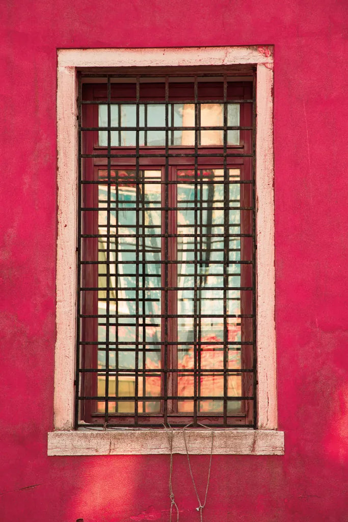 Windows of Burano III by Aledanda. SKU 41609h. Archival Giclee Fine art print for wall decor.