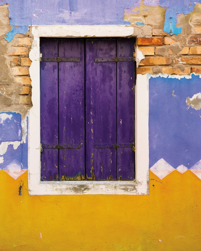 Windows of Burano IV by Aledanda