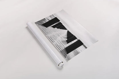 Winter Dock by Aledanda. shown as a rolled paper print. Available as archival giclee rolled canvas, fine art paper, or poster print. SKU 64384i.