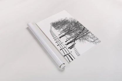 Winter Wonderland by Aledanda. shown as a rolled paper print. Available as archival giclee rolled canvas, fine art paper, or poster print. SKU 62478i.