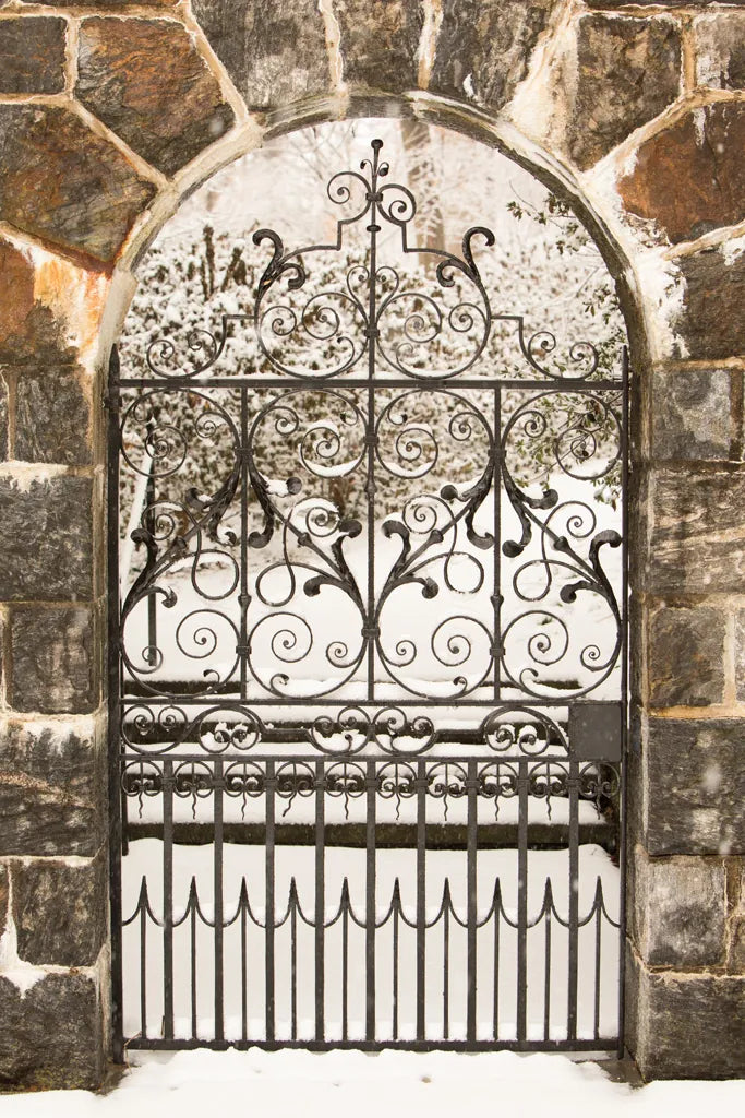 Winterthur Gate by Aledanda. SKU 53589h. Archival Giclee Fine art print for wall decor.