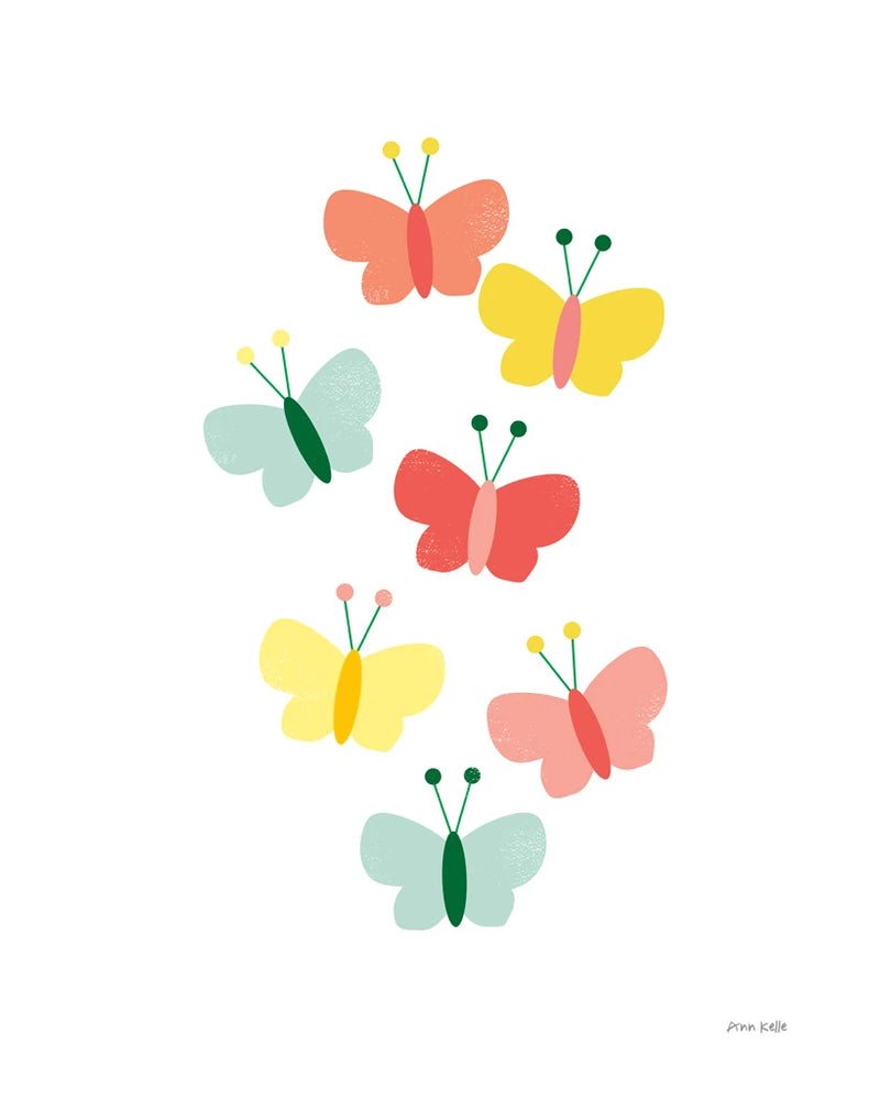 Butterfly Friends Crop by Ann Kelle