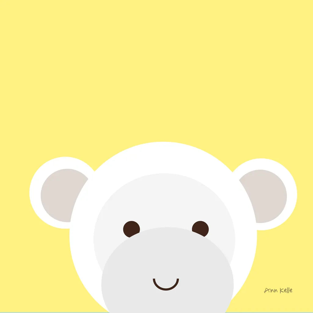 Cuddly Monkey by Ann Kelle. SKU 55593a. Archival Giclee Fine art print for wall decor.