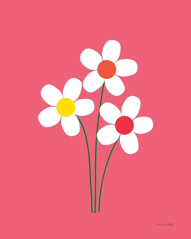 Daisies I by Ann Kelle