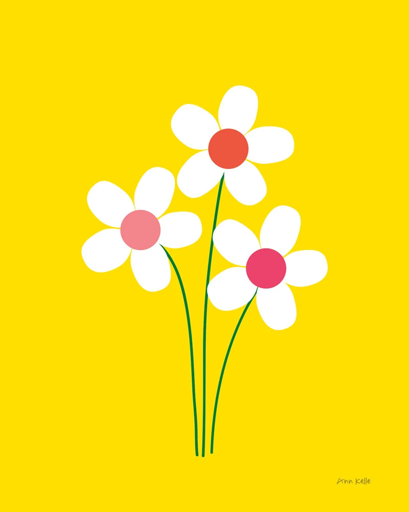 Daisies II by Ann Kelle