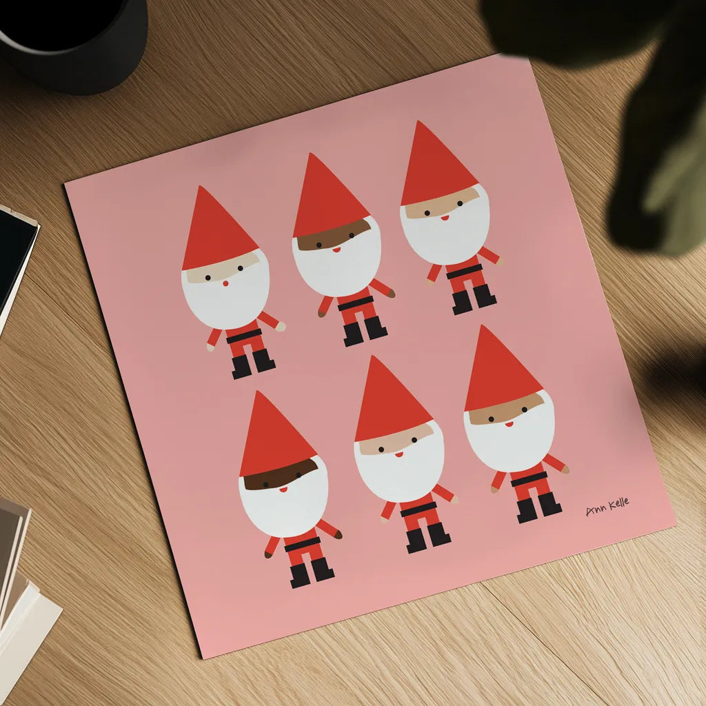 Elves by Ann Kelle. Shown as a detailed flat fine art print, highlighting archival giclee quality. Available as an archival giclee rolled canvas, fine art paper, or poster print. SKU 81229a.