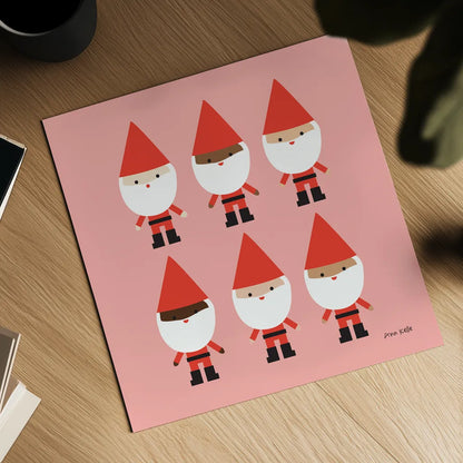 Elves by Ann Kelle. Shown as a detailed flat fine art print, highlighting archival giclee quality. Available as an archival giclee rolled canvas, fine art paper, or poster print. SKU 81229a.