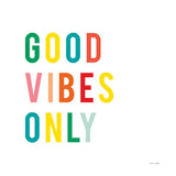 Good Vibes Only by Ann Kelle. SKU 56440a. Archival Giclee Fine art print for wall decor.