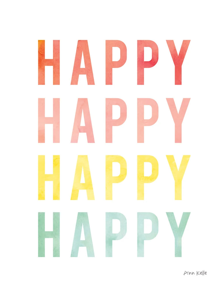 Happy Happy Crop by Ann Kelle