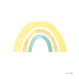 Pastel Rainbow II by Ann Kelle. SKU 56497a. Archival Giclee Fine art print for wall decor.