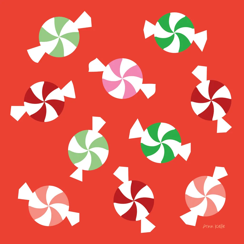 Peppermint by Ann Kelle. SKU 81233a. Archival Giclee Fine art print for wall decor.