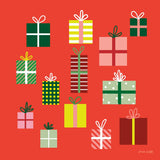 Presents by Ann Kelle. SKU 81235a. Archival Giclee Fine art print for wall decor.
