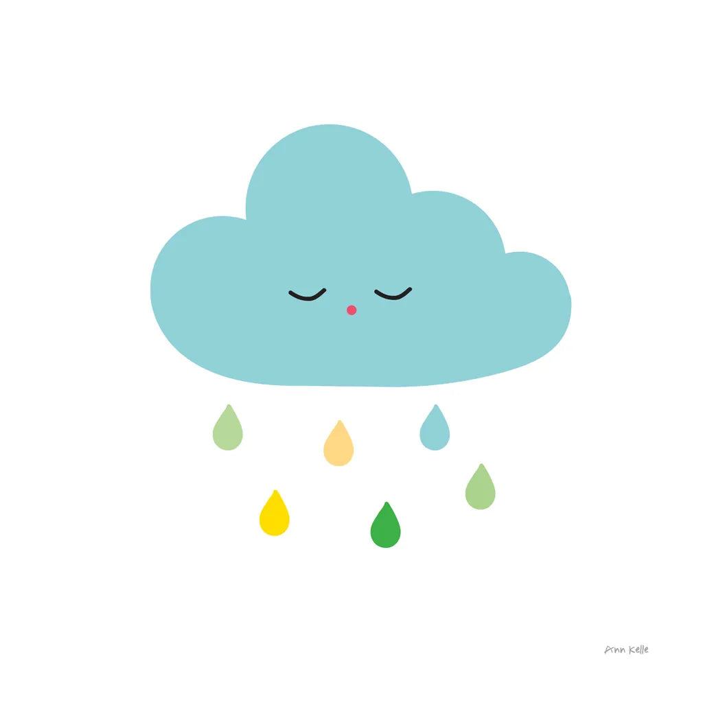 Sleepy Cloud I by Ann Kelle. SKU 56507a. Archival Giclee Fine art print for wall decor.