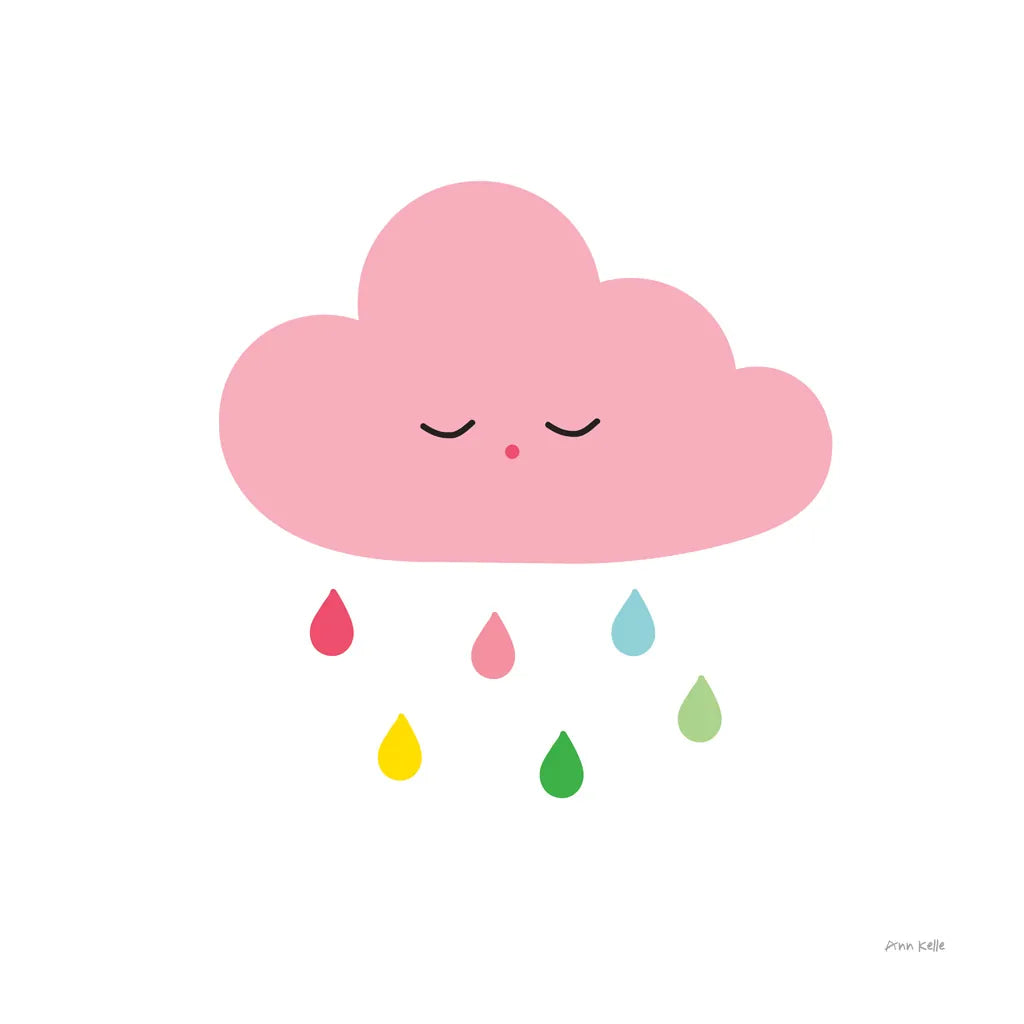 Sleepy Cloud II by Ann Kelle. SKU 56508a. Archival Giclee Fine art print for wall decor.
