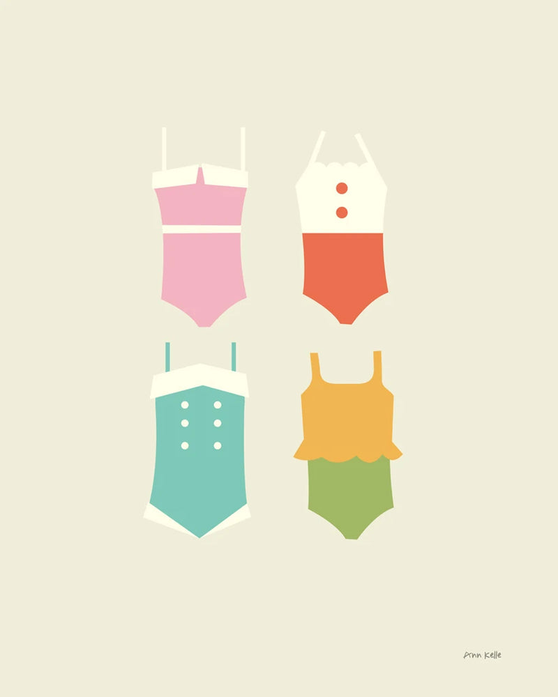 Summer Bathing Suits by Ann Kelle