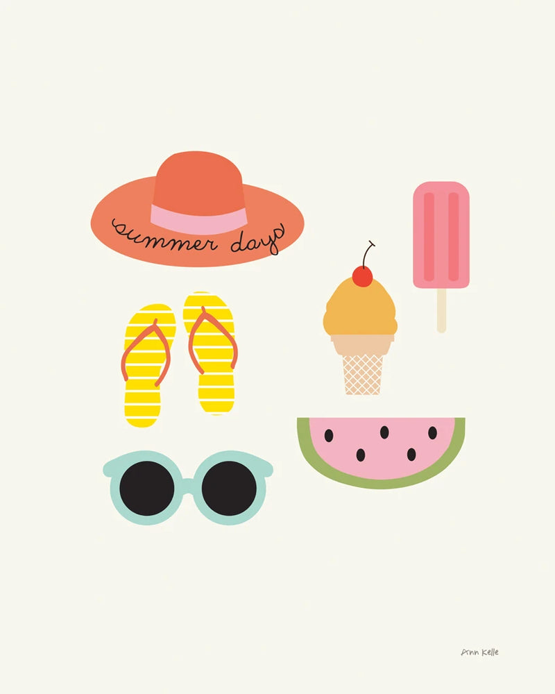 Summer Daze I by Ann Kelle