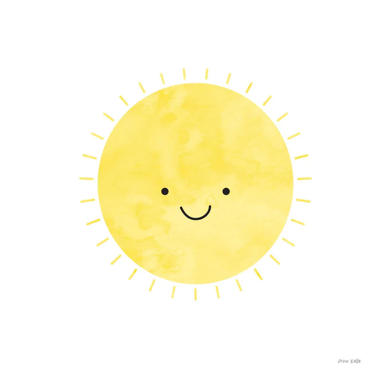 Sunny Days by Ann Kelle. SKU 56516a. Archival Giclee Fine art print for wall decor.