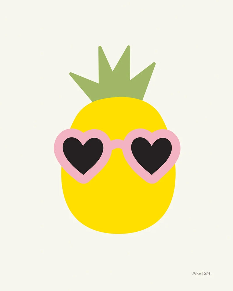 Sunny Pineapple by Ann Kelle
