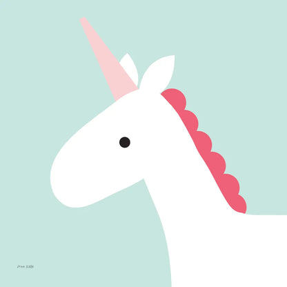 Unicorn by Ann Kelle. SKU 56457a. Archival Giclee Fine art print for wall decor.