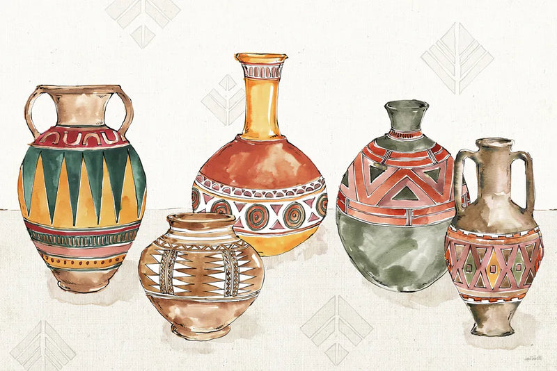 African Flair I by Anne Tavoletti. SKU 69440i. Archival Giclee Fine art print for wall decor.