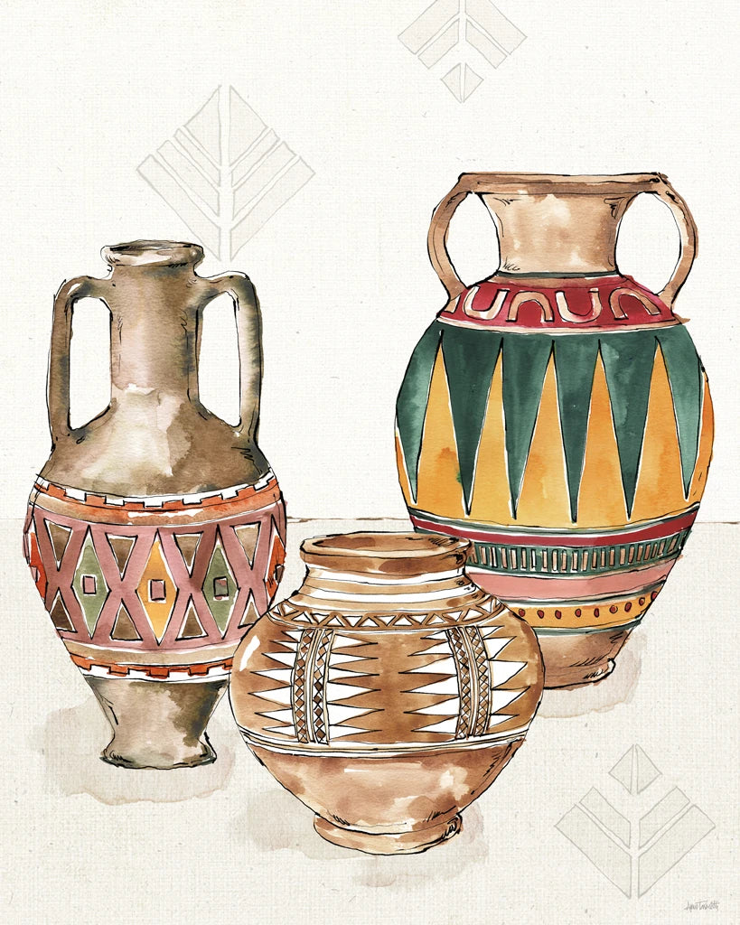 African Flair III by Anne Tavoletti