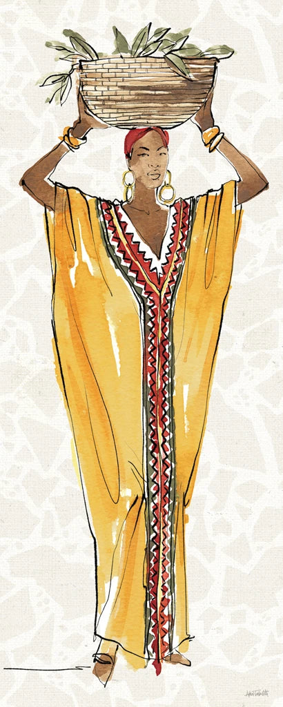 African Flair XI by Anne Tavoletti