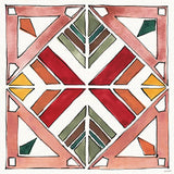 African Flair XII by Anne Tavoletti. SKU 69451a. Archival Giclee Fine art print for wall decor.