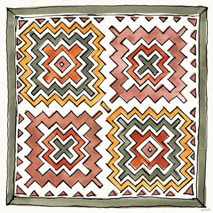 African Flair XIII by Anne Tavoletti. SKU 69452a. Archival Giclee Fine art print for wall decor.