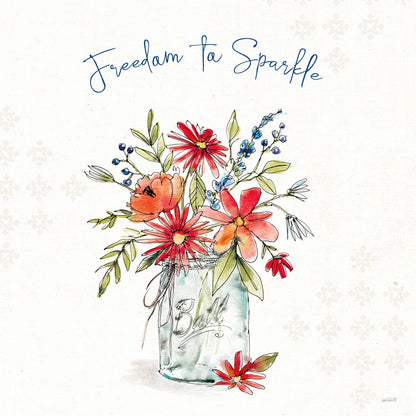 Americana Mood V by Anne Tavoletti. SKU 56115a. Archival Giclee Fine art print for wall decor.