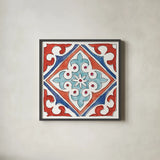 Americana Mood XII by Anne Tavoletti. Shown in a sleek black glass frame for a contemporary gallery look. Available as an archival giclee rolled canvas, fine art paper, or poster print. SKU 56122a.