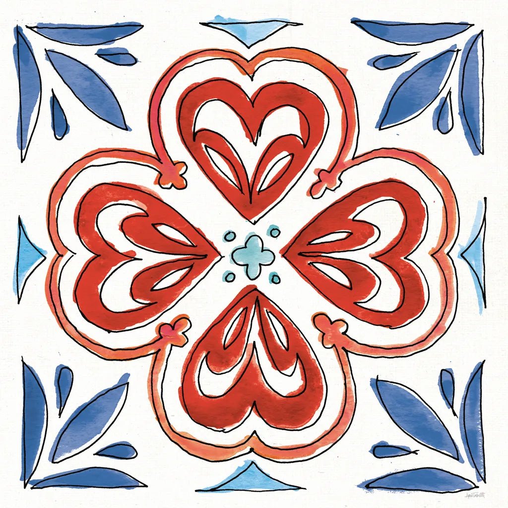 Americana Mood XIII by Anne Tavoletti. SKU 56123a. Archival Giclee Fine art print for wall decor.