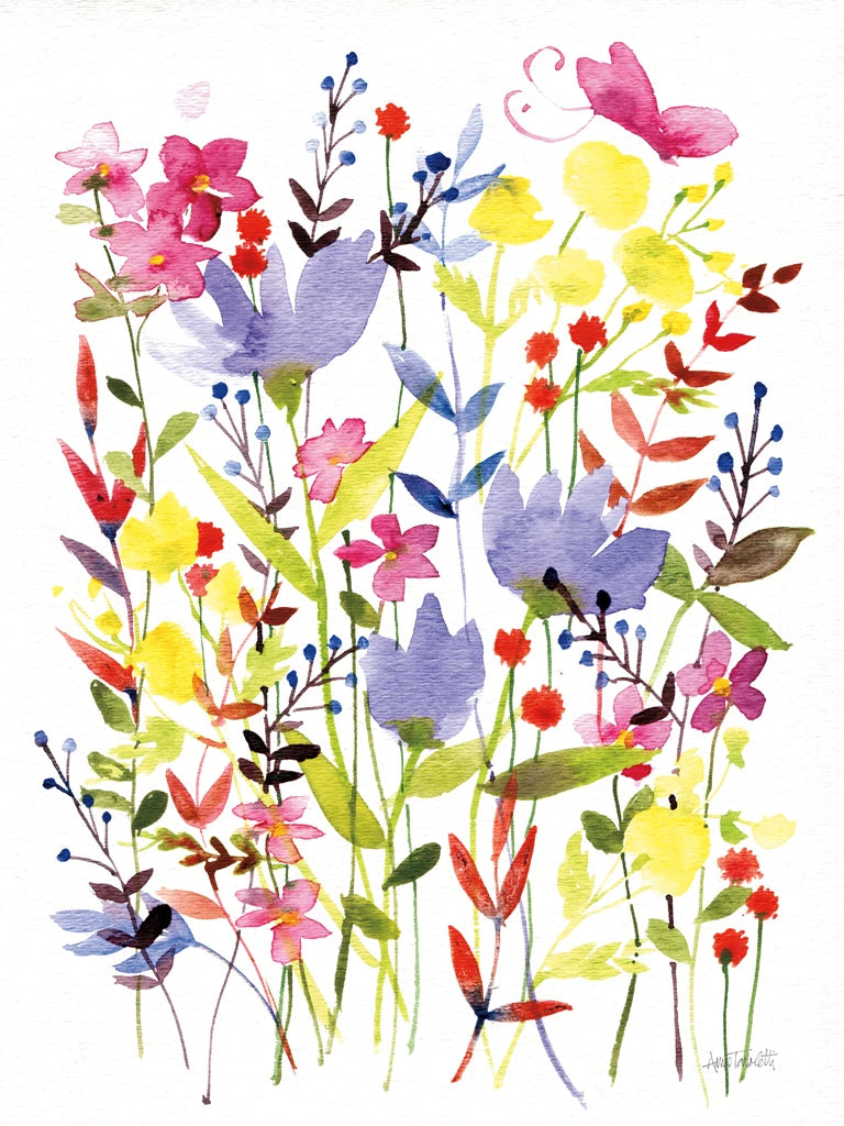 Annes Flowers I by Anne Tavoletti