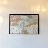 Autumn Tones I by Anne Tavoletti. shown as a paper print in a black flame. Available as a archival giclee rolled canvas, fine art paper, or poster print. SKU 78944i.
